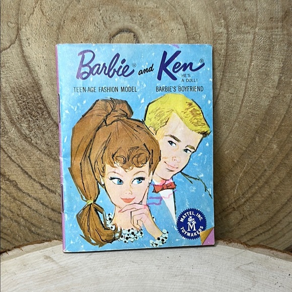 Barbie Other - Barbie and Ken Vintage 1960s Mini Teenage Fashion Model Booklet Magazine Catalog